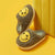 Dark Green / 180 Smiley Cartoon Cute Plush Kids Slippers