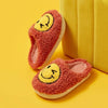 Smiley Cartoon Cute Plush Kids Slippers