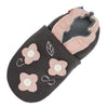 pink flower brown / 16 / China Infant Shoes Slippers Soft Leather