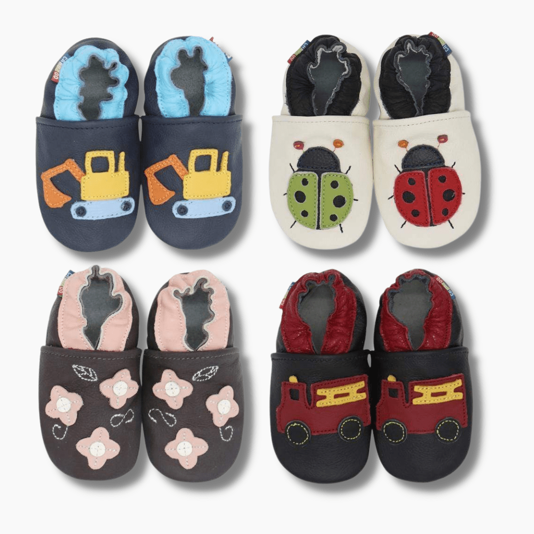 Shoes Soft Fun Leather Baby Shoes