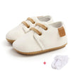 Shoes white / 0-6M Soft Leather Baby Shoes