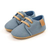 Shoes blue / 0-6M Soft Leather Baby Shoes