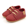 Shoes red / 0-6M Soft Leather Baby Shoes