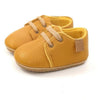 Shoes yellow / 13-18M Soft Leather Baby Shoes