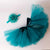 Jade / 0-6mths Solid Baby Girls Fluffy Tutu Skirt