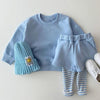 Girl&#39;s Clothing blue / 9M / China Solid Hoodies and Pants