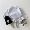 Girl&#39;s Clothing light grey / 24M Solid Hoodies and Pants