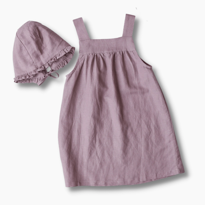 Baby & Toddler Square Neck Maxi Dress