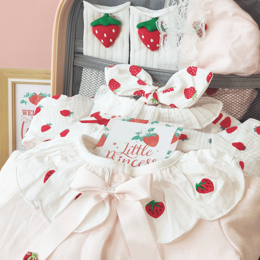 Strawberry baby clothes hot sale