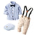 Boy's Clothing Stripe Shirt Boy Outfit