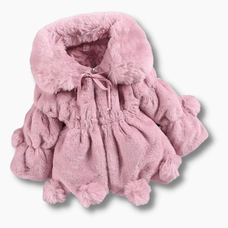 Stylish Girl Teddy Coat