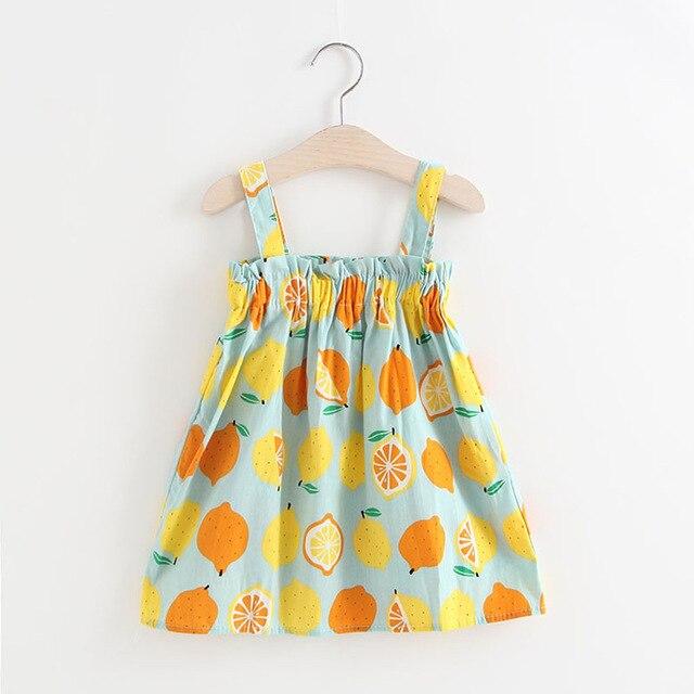 ka-ca様のbaby dress レモン Lemon Print Baby Dress - Momorii