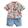 Boy&#39;s Clothing P / 110 Summer Children&#39;s Clothing Suit
