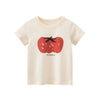 ht9327 Beige / 5T Summer Fashion Girls T-shirt C