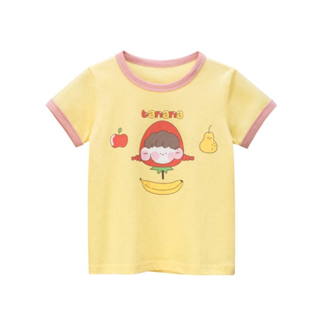 HT9520 / 7T Summer Fashion Girls T-shirt C