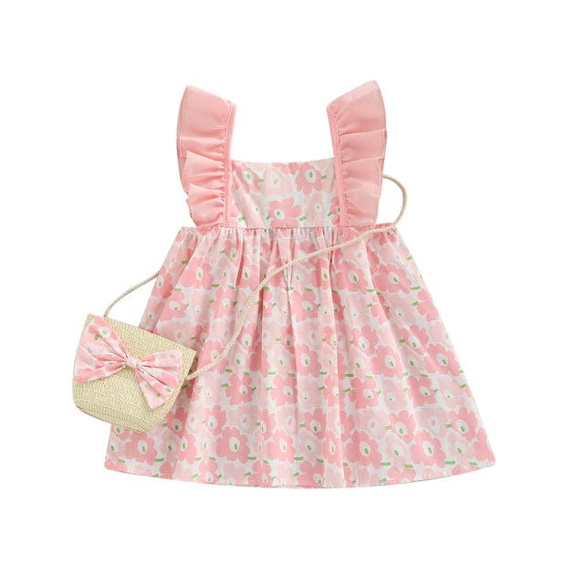 Pink / 12M Summer Outfit Toddler Girl Dresses