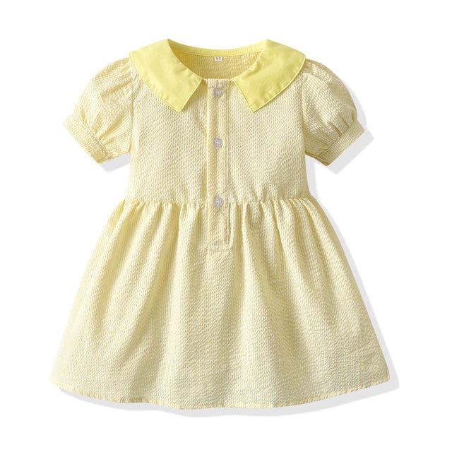 yellow-girl2 / 18M Summer Plaid Brother and Sister