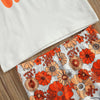 Girl&#39;s Clothing Sunflower Flare Pants Outfit