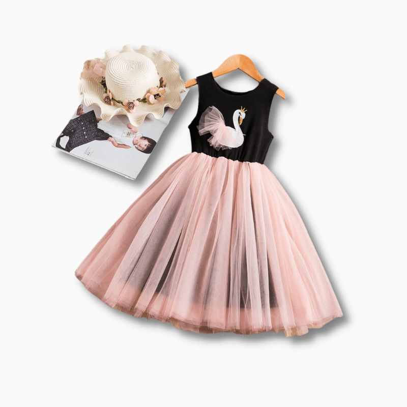 Girl's Clothing Swan Tutu Dress