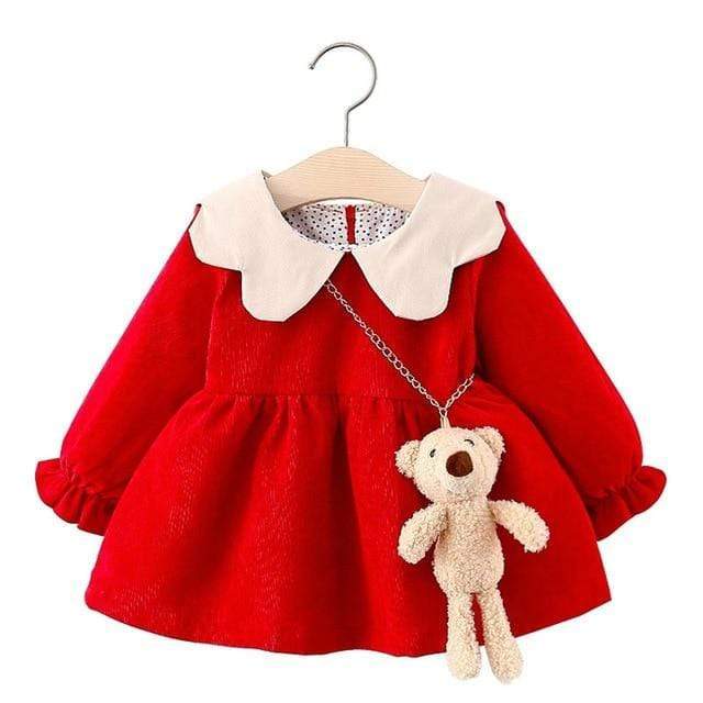 Girl's Clothing Guardsman red / 24M Sweet Baby Dress