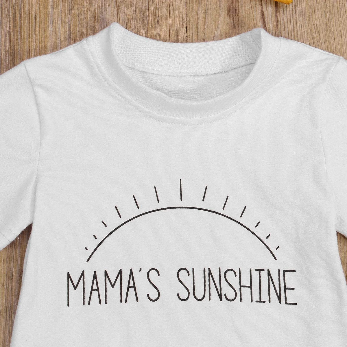 Girl's Clothing T Shirts Tops Ruffles Shorts