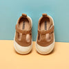 beige / EU19 (inner 13.5cm) T-Straped Leisure Shoes