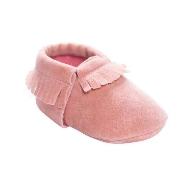 Shoes Light Pink / 7-12M Tassel Shoes