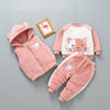 Boy&#39;s Clothing pink 3 / 3M Thick Children Sweater Set