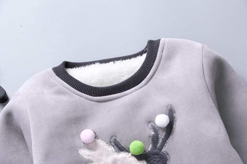 Boy's Clothing Thick Children Sweater Set