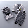 Boy&#39;s Clothing Gray / 3T Thick Children Sweater Set