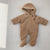 khaki / 3-6m / China Thick romper