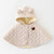 beige / M 0-2 Y Toddler Bear Cloak