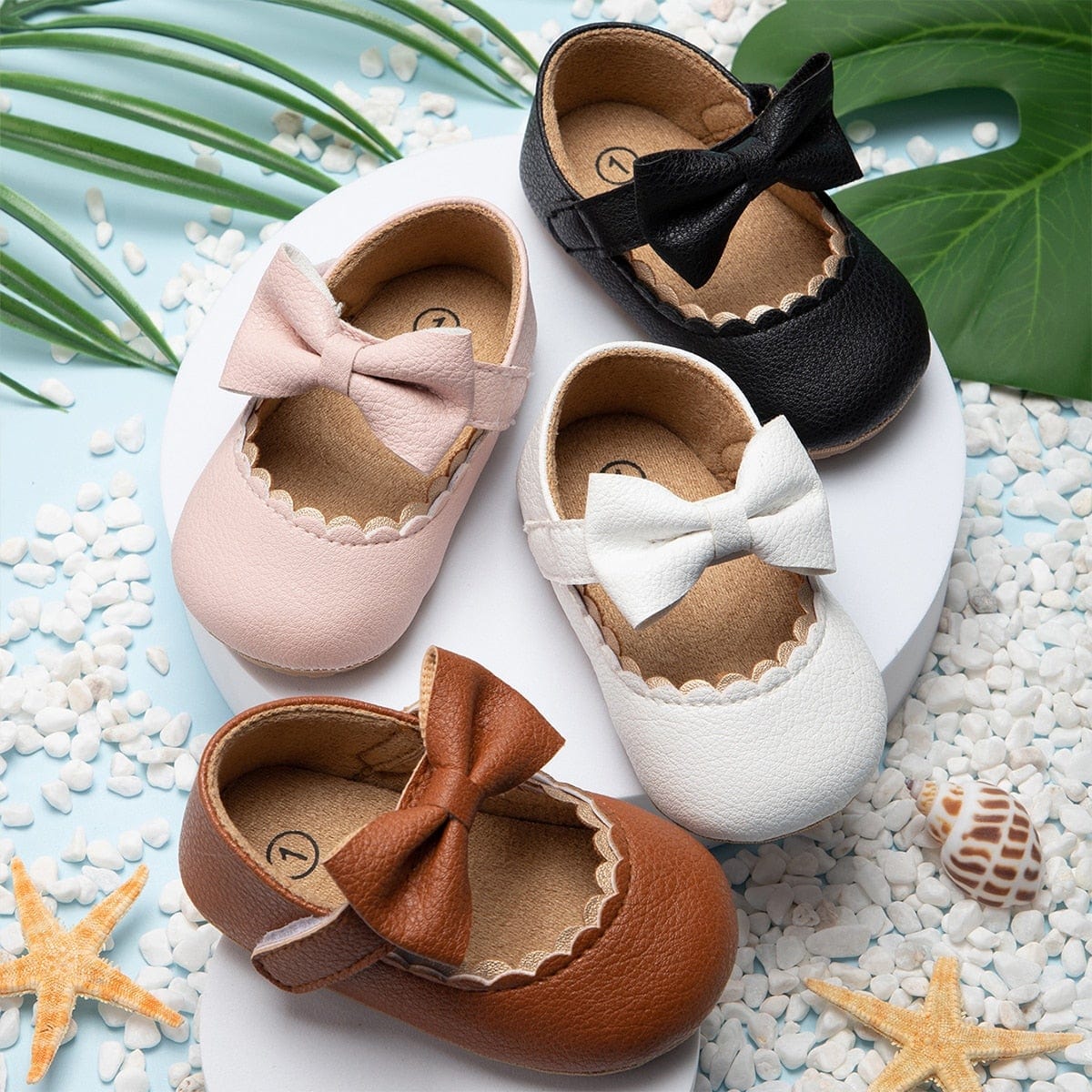 Toddler Bowknot Non-slip Shoes