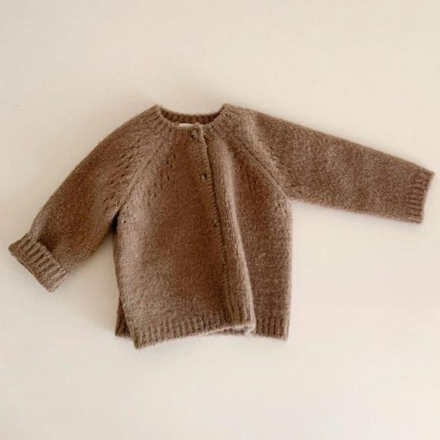 Girl's Clothing brown / 9M   70cm Toddler Knit Cardigans