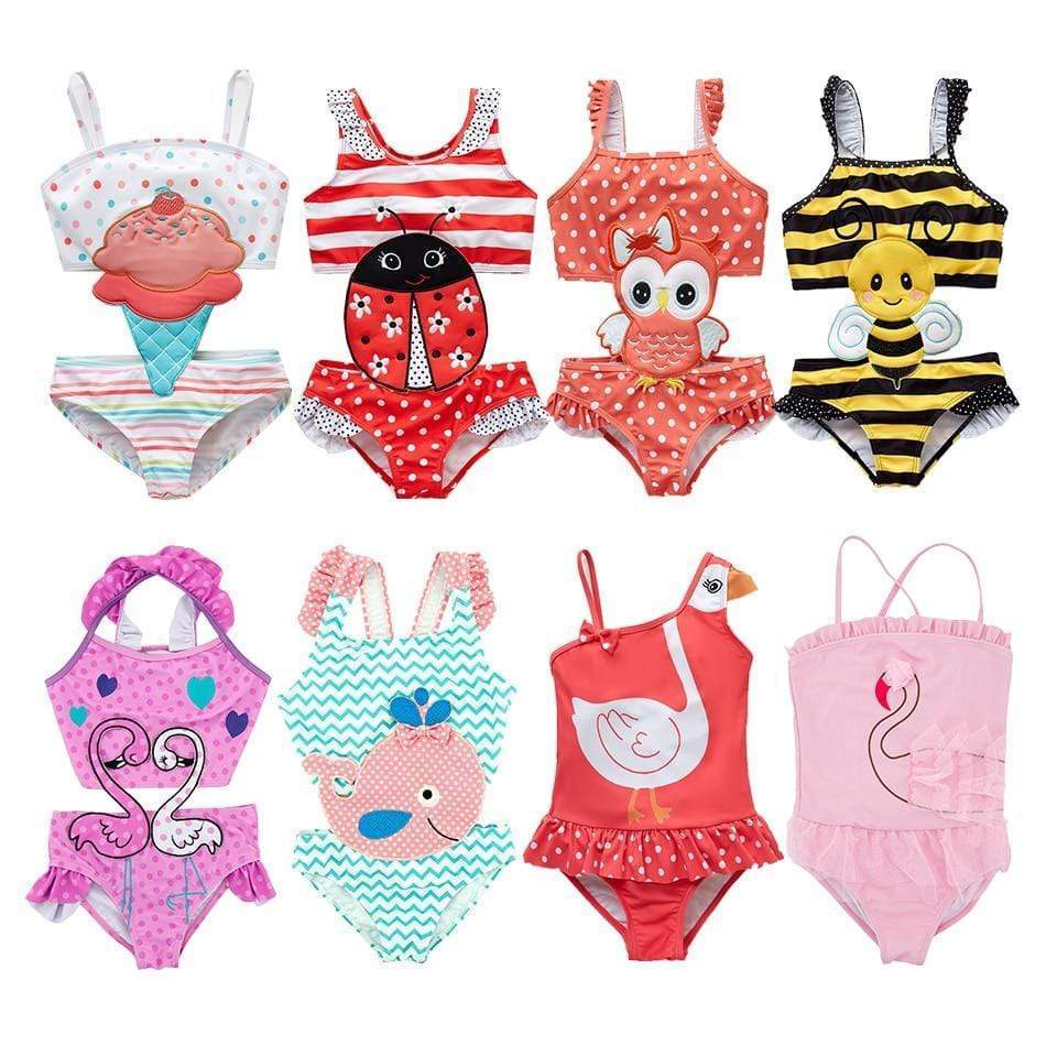 Girl's Clothing Toddler Patterned Swimwear