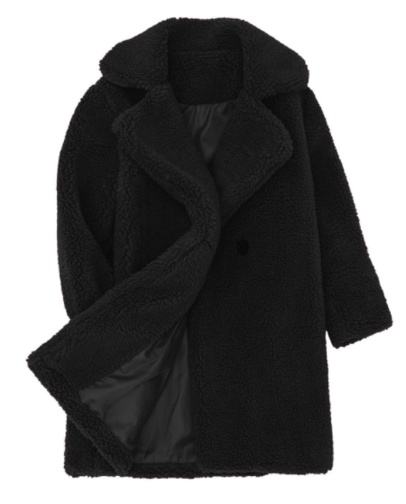 Girl's Clothing Black / 3T Trendy Comfy Coat
