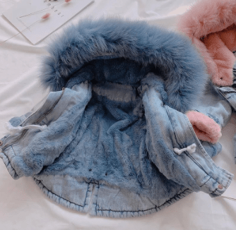 Girl's Clothing Trendy Denim Jacket