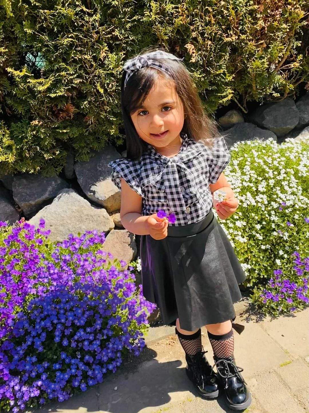 Girl's Clothing Trendy Plaid Outfit