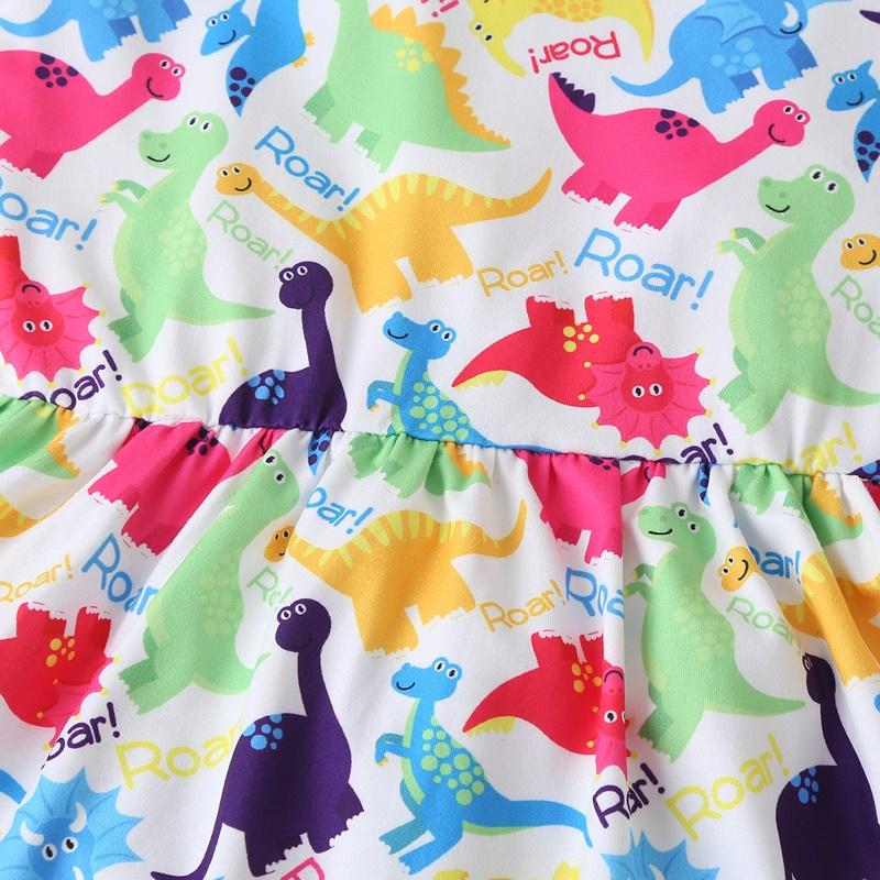 Girl's Clothing Unicorn Dinosaur  Dress