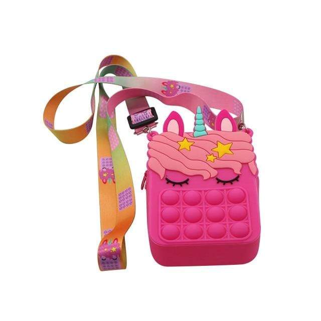 D / China Unicorn Fingertip Bubble Sling Bag