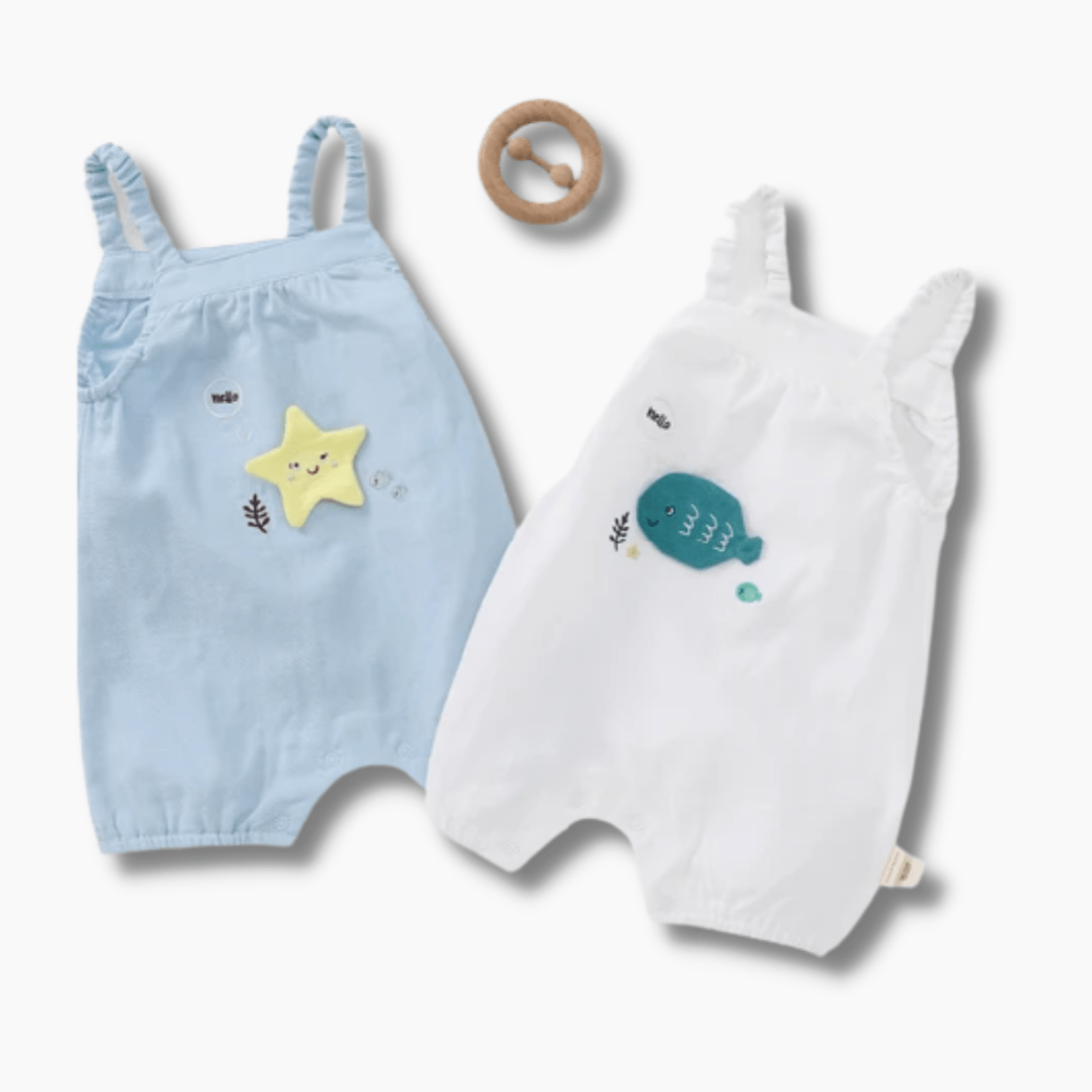 Boy&#39;s Clothing Unisex Under The Sea Romper