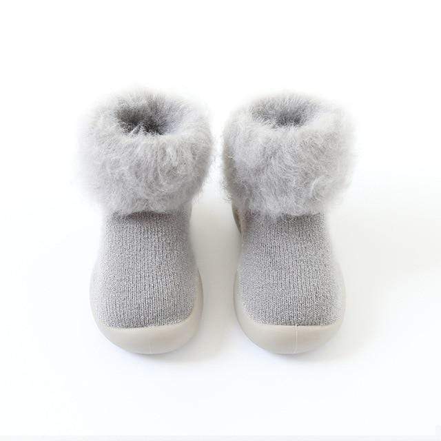 Shoes Gray / 26-27 Velvet Thickening Floor Socks