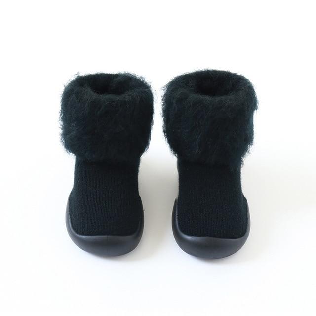 Shoes Black / 26-27 Velvet Thickening Floor Socks