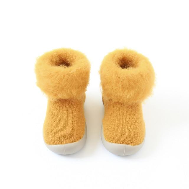 Shoes Yellow / 26-27 Velvet Thickening Floor Socks