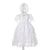 408 ivory / 3M / China Vintage Baby Girl Dress Baptism Dresses