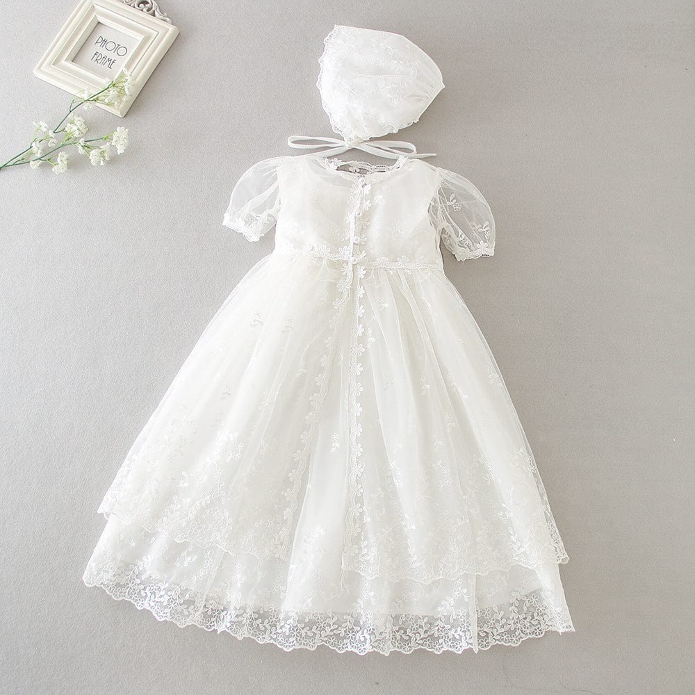 Vintage Baby Girl Dress Baptism Dresses