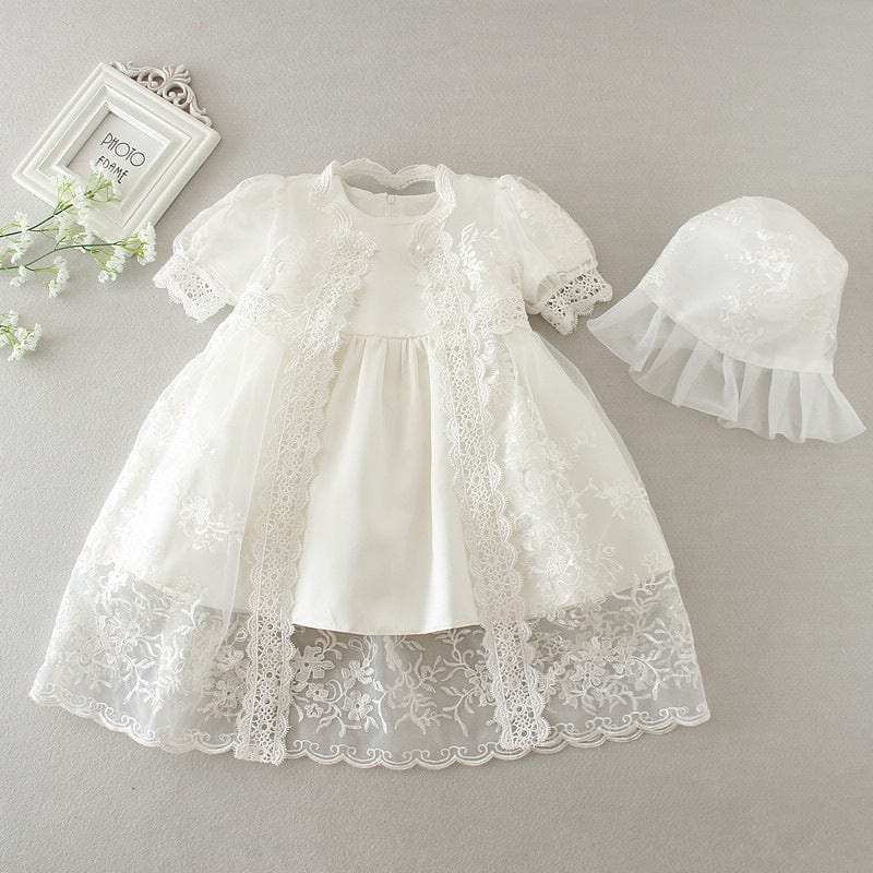 Vintage Baby Girl Dress Baptism Dresses
