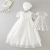 9903 / 18M Vintage Baby Girl Dress Baptism Dresses