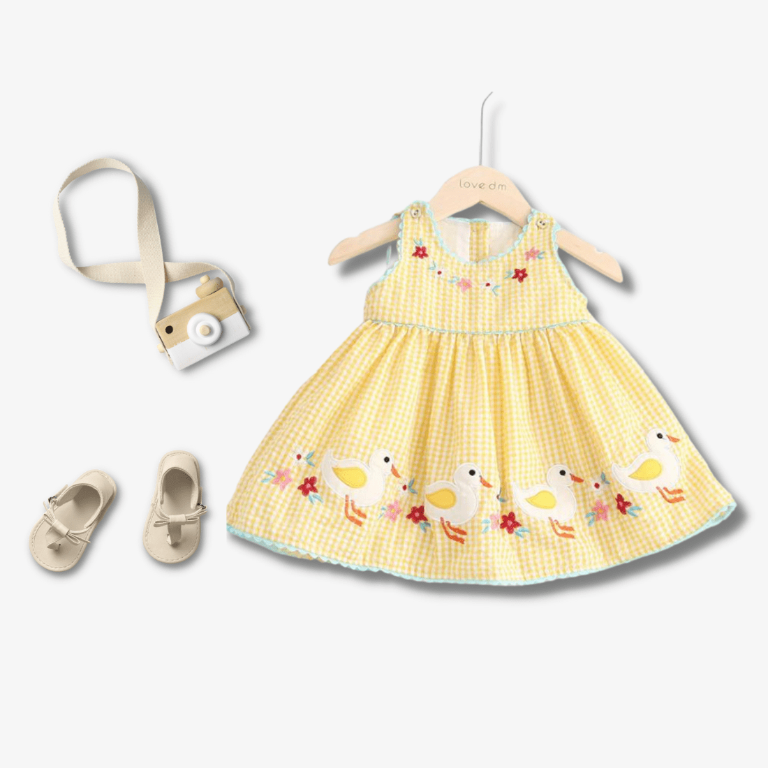 Girl's Clothing Vintage Duck Dress