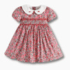 Girl&#39;s Clothing Vintage Floral Smock Dress